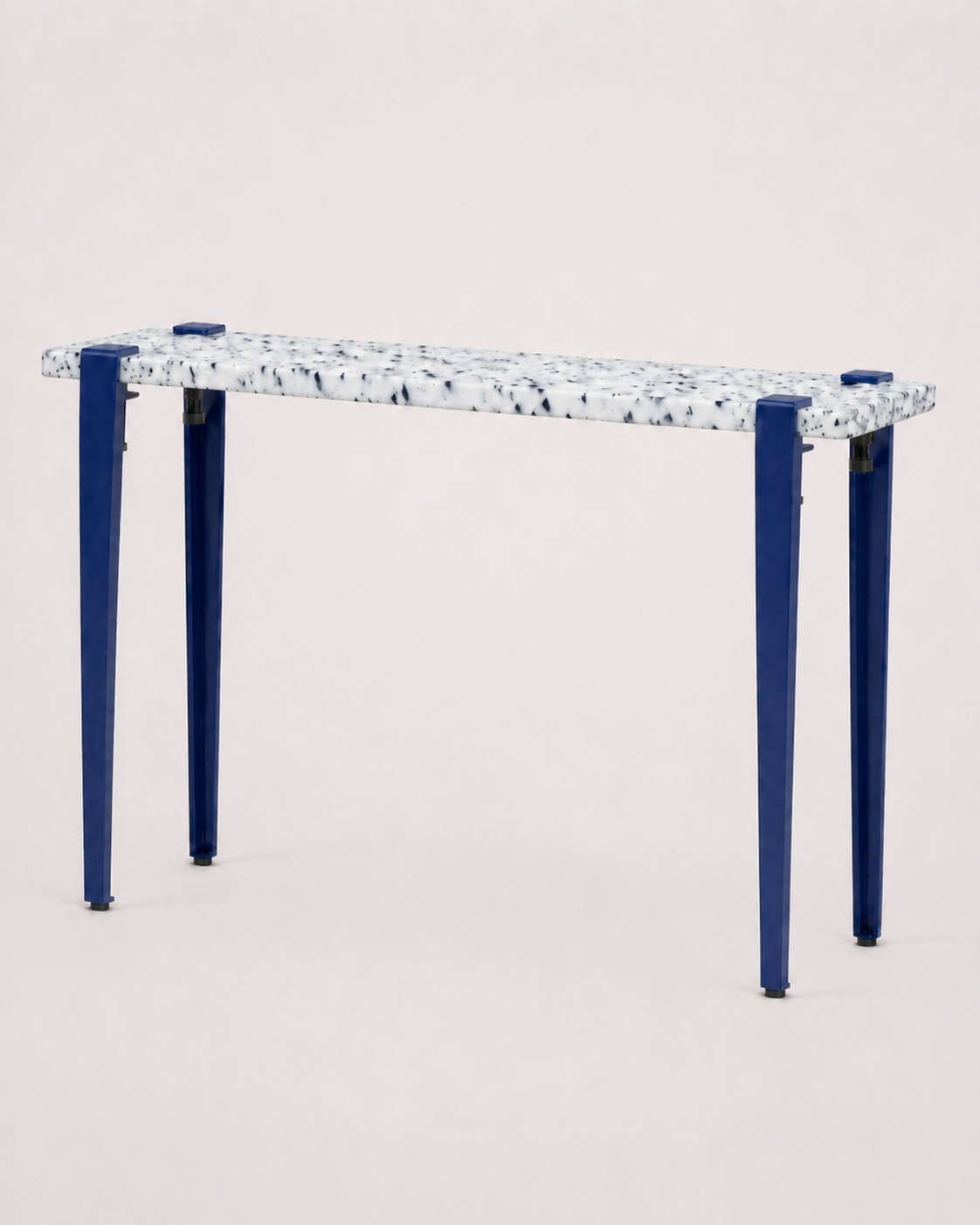 Mesa consola con tablero Saga y patas granate duagallery:saga--azul